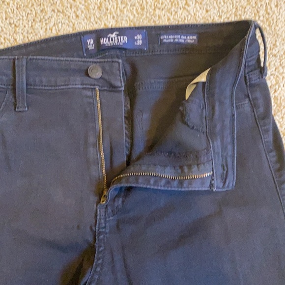 HOLLISTER women’s ULTRA HIGH RISE jean LEGGING. Size 11R (W 30/ L 28). - Picture 5 of 11